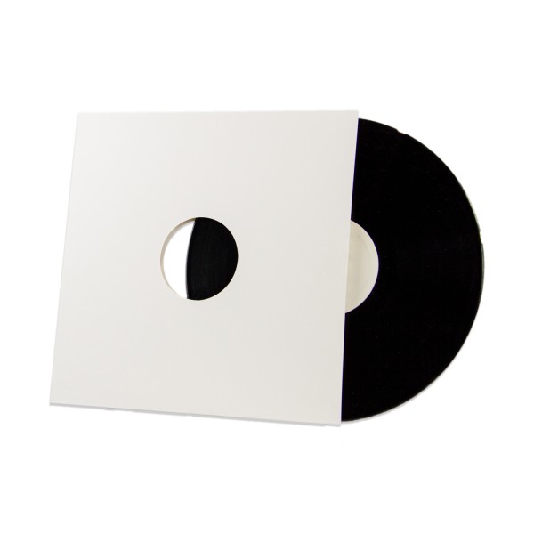 12" Schallplatten Cover weiss (10 Stück)