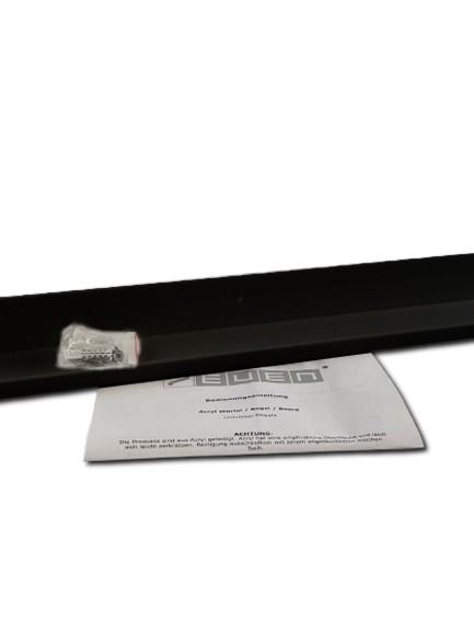 7even Acryl Design Vinyl & Picture Gallery Board 33cm schwarz/ Wandregal für z.b. Bilder