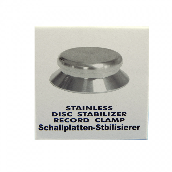Edelstahl Schallplatten Stabilizer