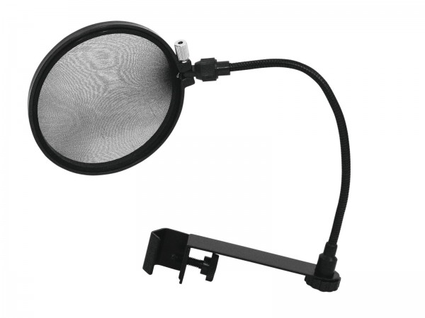 OMNITRONIC Mikrofon-Popfilter schwarz // OMNITRONIC Microphone-Pop Filter, black