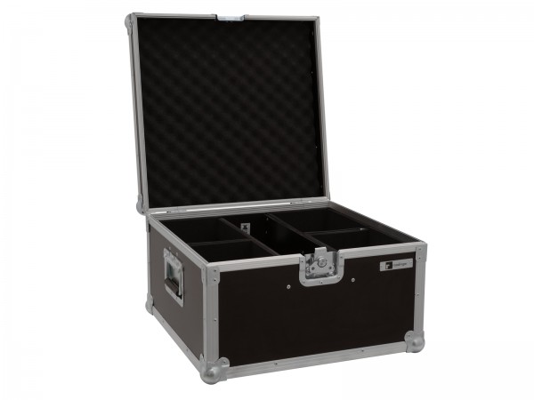 ROADINGER Flightcase 4x LED IP PAR 3x8W QCL/3x9W SCL // ROADINGER Flightcase …