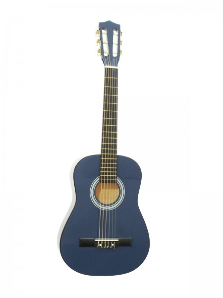 DIMAVERY AC-303 Klassikgitarre 1/2, blau // DIMAVERY AC-303 Classical Guitar …