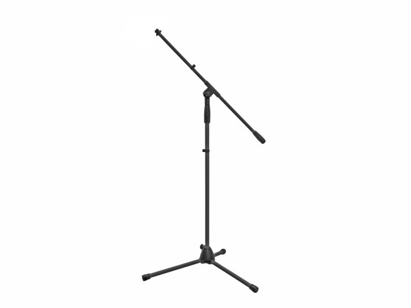 OMNITRONIC Mikrofonstativ MS-1B mit Galgen sw // OMNITRONIC Microphone Tripod…