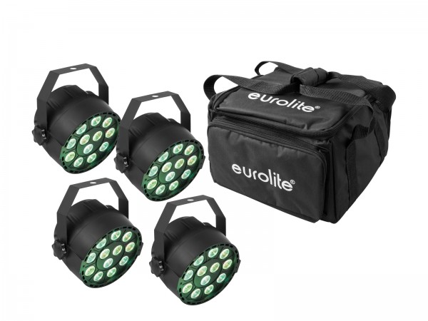 EUROLITE Set 4x LED PARty TCL Spot + Soft-Bag // EUROLITE Set 4x LED PARty TC…