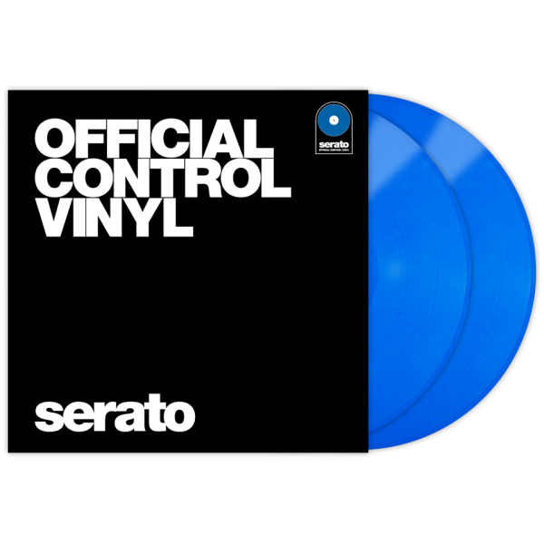 Serato Performance Series 12" Control Vinyl (Pair, Blue)