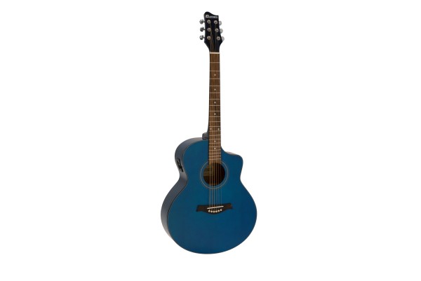 DIMAVERY STW-50 Westerngitarre, blau // DIMAVERY STW-50 Western Guitar,blau