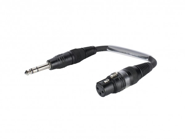 SOMMER CABLE Adapterkabel XLR(F)/Klinke stereo 0,15m // SOMMER CABLE Adapterc…