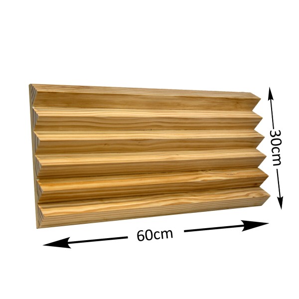 Akustik Diffusor Paneel Dreiecke ab 750Hz 60 x 30 x 6cm