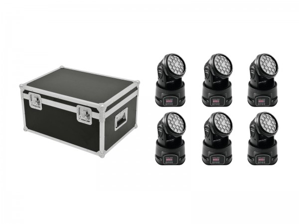 EUROLITE Set 6x LED TMH-7 + Case // EUROLITE Set 6x LED TMH-7 + Case1