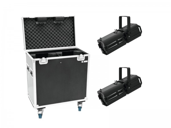 EUROLITE Set 2x LED PFE-120 3000K + Case // EUROLITE Set 2x LED PFE-120 3000K + Case1
