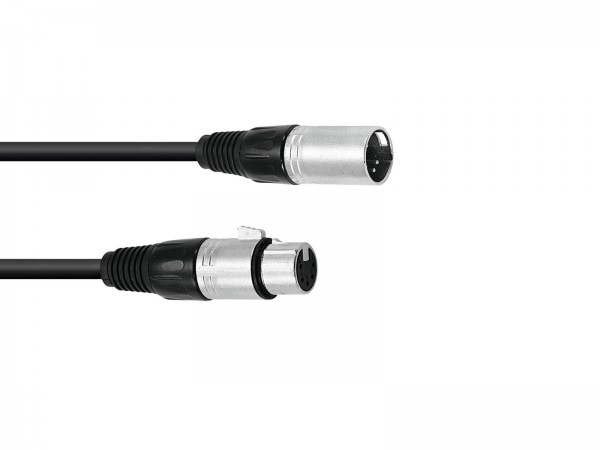 OMNITRONIC XLR Kabel 5pol 5m sw // OMNITRONIC XLR cable 5pin 5m bk1