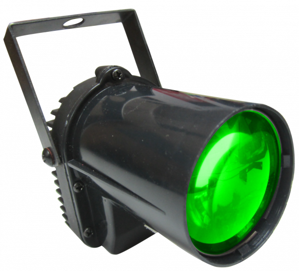 LED-Pinspot RGB Farbig mit Fernbedienung