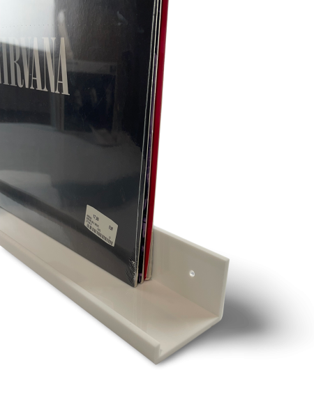 7even Acryl Design Vinyl & Picture Gallery Board 33cm weiss / Wandregal für z.b. Bilder