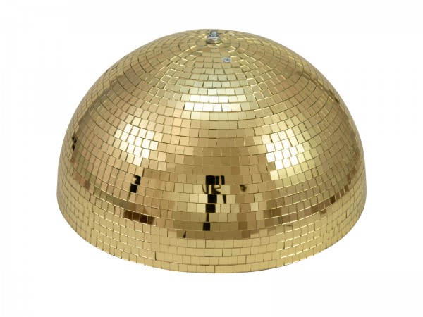 EUROLITE Spiegel-Halbkugel 40cm gold motorisiert // EUROLITE Half Mirror Ball…