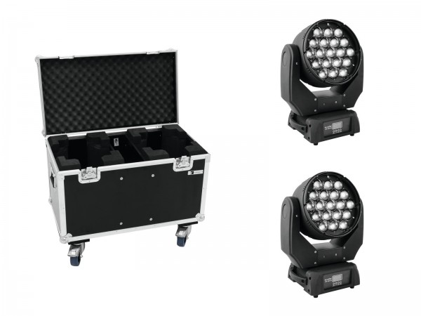 EUROLITE Set 2x LED TMH-X5 + Case // EUROLITE Set 2x LED TMH-X5 + Case1