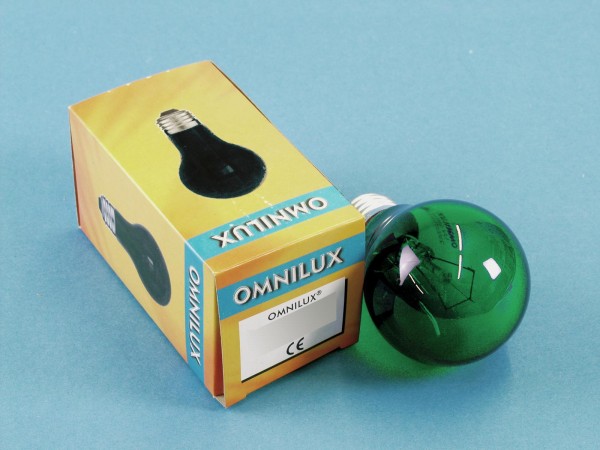 OMNILUX A19 230V/25W E-27 grün // OMNILUX A19 230V/25W E-27 green