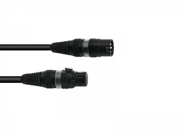 SOMMER CABLE DMX Kabel XLR 3pol 5m sw Hicon // SOMMER CABLE DMX cable XLR 3pi…