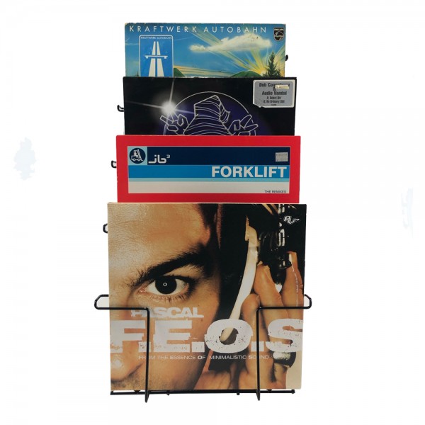 LP Wand Halterung mit 7 Fächern - Schallplatten Wanddisplay