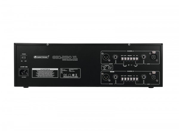 OMNITRONIC GEQ-2310XL Equalizer 2x31-Band // OMNITRONIC GEQ-2310XL Equalizer 2x31-Band3