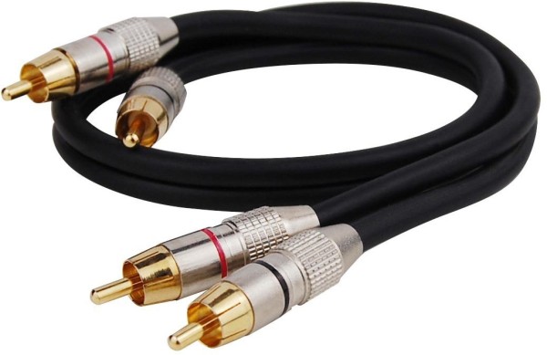 Dynavox Cinchkabel 2,0 m schwarz