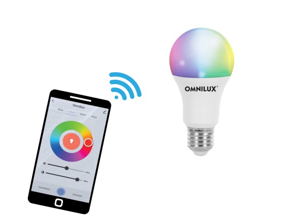 OMNILUX LED E27 RGB/WW/CW WiFi // OMNILUX LED E27 RGB/WW/CW WiFi