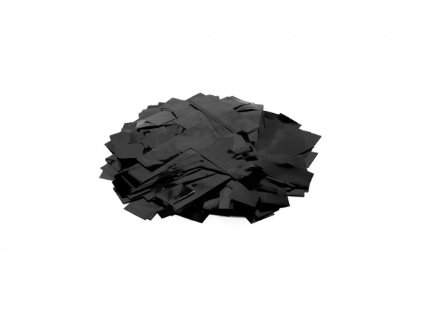 TCM FX Metallic Konfetti rechteckig 55x18mm, schwarz, 1kg // TCM FX Metallic …