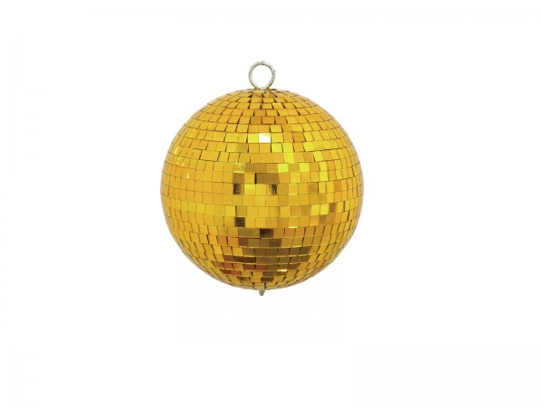 Discokugel 15cm gold // Eurolite Mirror ball 15cm gold
