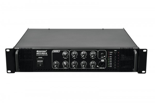 OMNITRONIC MPZ-350.6 Mischverstärker // OMNITRONIC MPZ-350.6 PA Mixing Amplifier