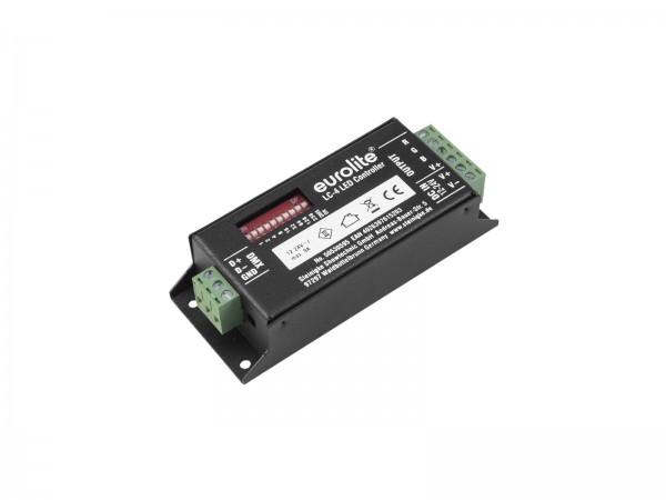 EUROLITE LC-4 LED Strip RGB DMX Controller // EUROLITE LC-4 LED Strip RGB DMX…