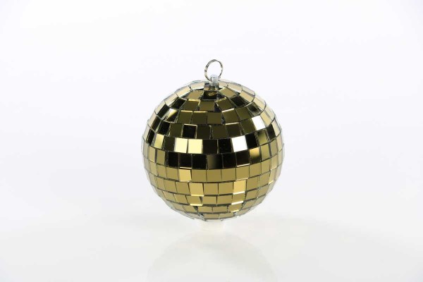 Discokugel 10cm Gold