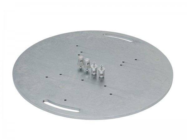 ALUTRUSS Stahlbodenplatte rund Typ A // ALUTRUSS Steel Base Plate round type A1