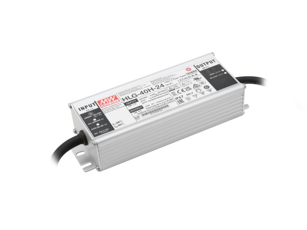 MEANWELL LED-Netzteil 40W / 24V IP67 // MEANWELL LED Power Supply 40W / 24V IP67