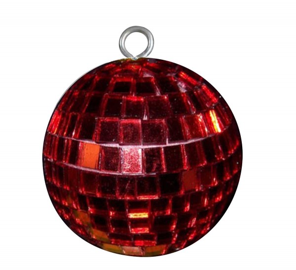 Discokugel 5cm Rot / Mirrorball 5cm Red