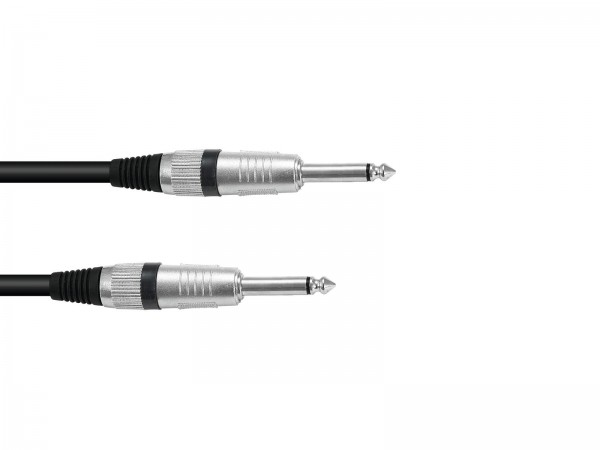 OMNITRONIC Lautsprecherkabel Klinke 2x1,5 1,5m sw // OMNITRONIC Speaker cable Jack 2x1.5 1.5m bk1