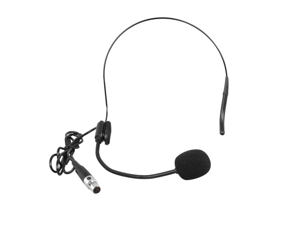 OMNITRONIC UHF-E Serie Kopfbügelmikrofon schwarz // OMNITRONIC UHF-E Series H…