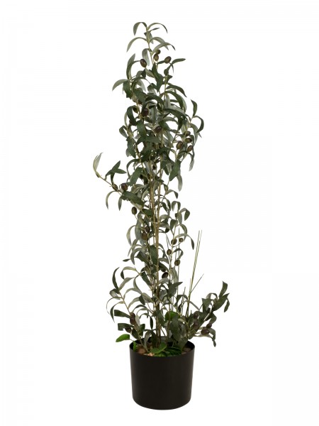 EUROPALMS Olivenbäumchen, Kunstpflanze, 104 cm // EUROPALMS Olive tree, artif…