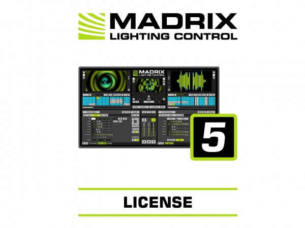 MADRIX Software 5 Lizenz entry // MADRIX Software 5 License entry