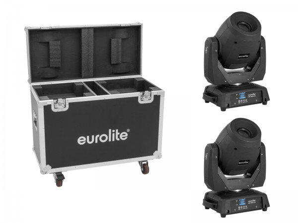 EUROLITE Set 2x LED TMH-X12 + Case // EUROLITE Set 2x LED TMH-X12 + Case