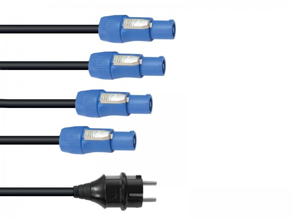 EUROLITE P-Con Netzkabel 1-4, 3×2,5mm² // EUROLITE P-Con power cable 1-4, 3×2…