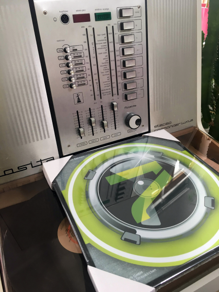 Schallplatten Bilderrahmen / Vinyl 12" Wand Bilderrahmen (Glas glänzende Scheibe)