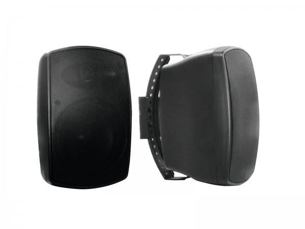 OMNITRONIC OD-5T Wandlautsprecher 100V schwarz 2x // OMNITRONIC OD-5T Wall Speaker 100V black 2x1