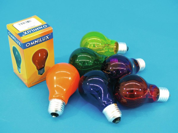 OMNILUX A19 230V/40W E-27 orange // OMNILUX A19 230V/40W E-27 orange