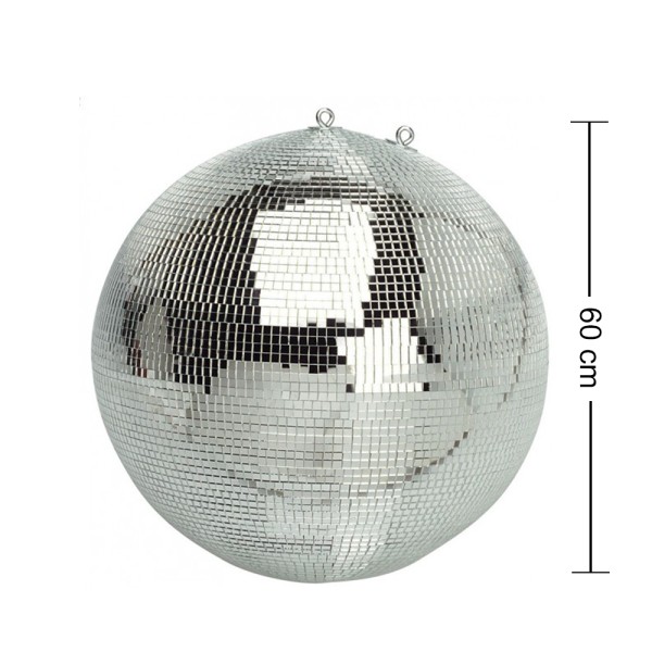 Spiegelkugel mit Sicherheitsöse 60cm // Discokugel - Mirrorball Safety 60cm