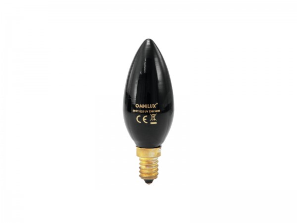 OMNILUX C35 230V/40W E-14 UV Kerzenlampe // OMNILUX C35 230V/40W E-14 UV Cand…