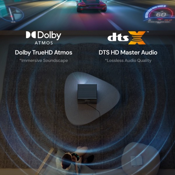 Valerion Vision Master MAX 4K RGB Laser Projector