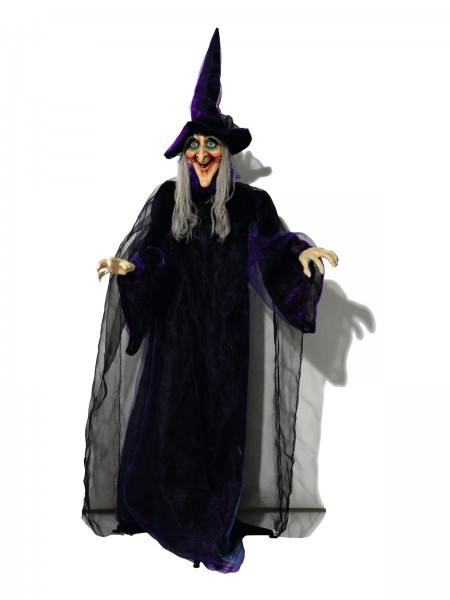 EUROPALMS Halloween Figur Hexe, animiert 175cm // EUROPALMS Halloween figure …