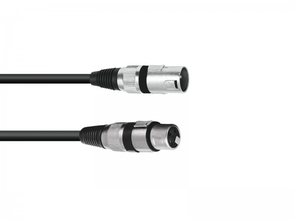 PSSO Lautsprecherkabel XLR 2×2,5 10m sw // PSSO Speaker cable XLR 2×2.5 10m bk
