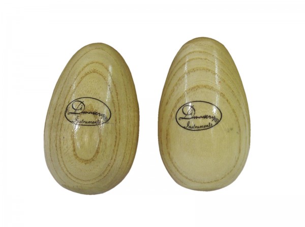 DIMAVERY Egg Shaker Holz 2x // DIMAVERY Egg shaker wood 2x1