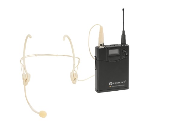 RELACART UT-222 Bodypack mit HM-600S Headset // RELACART UT-222 Bodypack with…