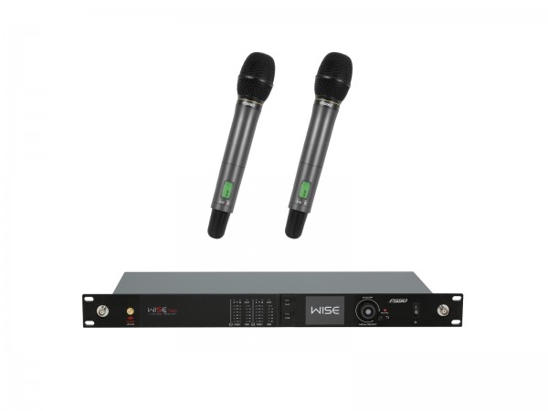 PSSO Set WISE TWO + 2x Dyn. Funkmikrofon 638-668MHz // PSSO Set WISE TWO + 2x Dyn. wireless microphone 638-668MHz1